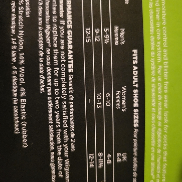 WIGWAM Field Boot Sock -Medium, Dark Grey - Picture 3 of 5